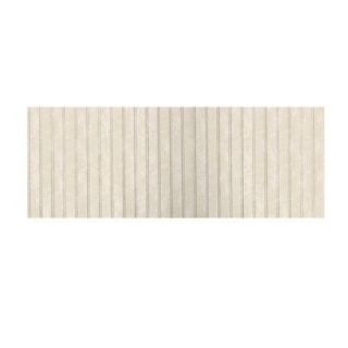 Swanstone 3 ft. x 8 ft. Beadboard One Piece Easy Up Adhesive Wainscot in Cloud Bone DWP 3696WB 1 126