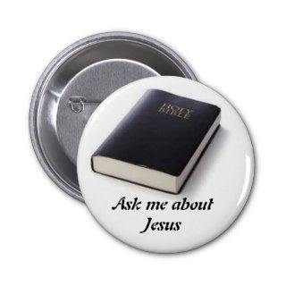 Ask me about Jesus button
