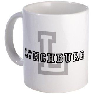  Letter L Lynchburg Mug   Standard Kitchen & Dining