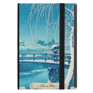 Late Snow Along Edo River hasui kawase winter art iPad Mini Cases