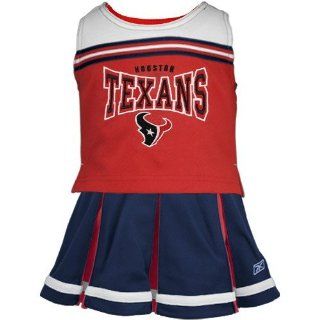 Reebok Houston Texans Red Youth 2 Piece Cheerleader Dress Clothing
