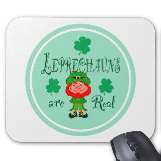 Leprechauns are real mouse pads