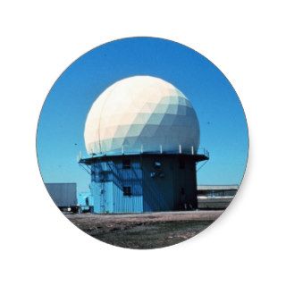 Doppler Weather Radar Station   Norman Stickers
