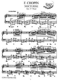 Nocturne in G Major, Op. 37, No. 2 Instantly  and print sheet music Fryderyk Chopin Books