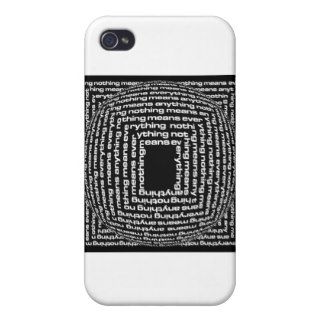 Nothing means everything iPhone 4/4S case