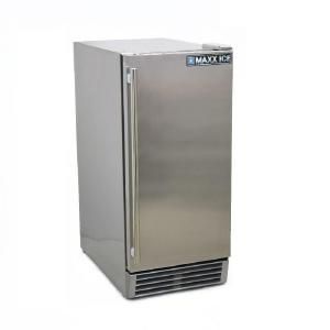 Maxx Ice 3 cu. ft. Mini Outdoor Refrigerator in Stainless Steel MCR3U O