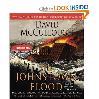 The Johnstown Flood David McCullough, Edward Herrmann 9780743540865 Books