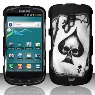 Black Skull Poker Hard Cover Case for Samsung Galaxy S Aviator SCH R930 Cell Phones & Accessories
