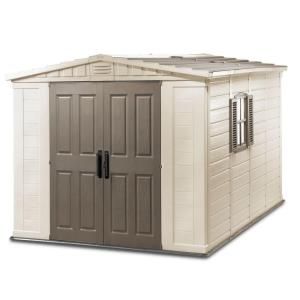 Keter Fortis 8 ft. x 11 ft. Outdoor Storage Building DISCONTINUED 167066