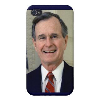 George H. W. Bush 41st President iPhone 4/4S Case