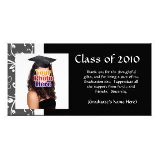 Any Year~ Vines Graduation Thank You/Announcement Photo Card Template