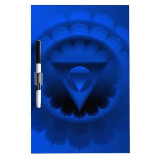 Throat Chakra  Vishuddi Colour Ray Blue Dry Erase Whiteboards