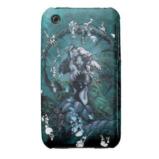 Grimm Fairy Tales Little Mermaid Wicked Sea Witch iPhone 3 Case Mate Cases