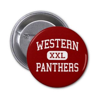 Western   Panthers   High   Russiaville Indiana Pinback Button
