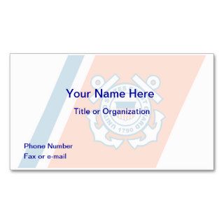 Coast Guard Business Card
