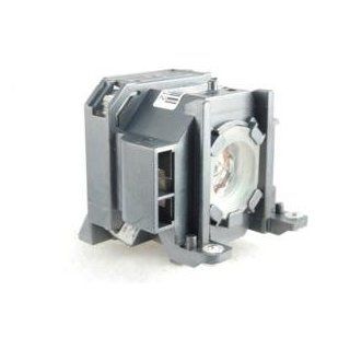 Epson ELPLP38 replacement projector lamp bulb with housing   High quality replacement lamp Electronics