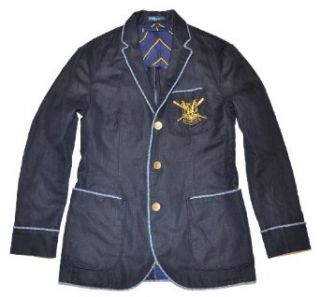 Polo Ralph Lauren Men Logo Polo Club Rowing Blazer Jacket (36R, Navy) at  Men�s Clothing store Blazers And Sports Jackets