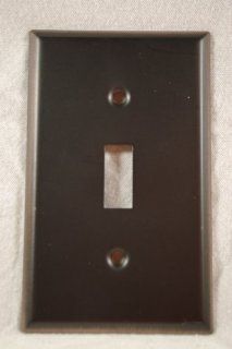 Oil Rubbed Bronze Single Light Switch Wall Cover Plate    