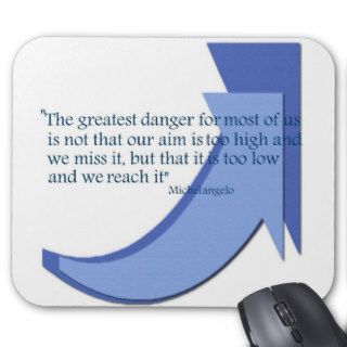 THE GREATEST DANGER FOR MOST OF US.MOUSE PAD