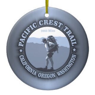 Pacific Crest Trail Christmas Tree Ornaments
