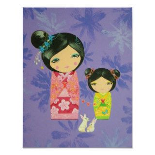 Kokeshi Doll   Love Binds Us Together Poster