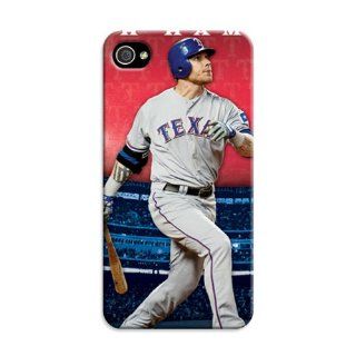 Hot Print All Coverage Texas Rangers MLB Iphone 4/4s Case Cell Phones & Accessories