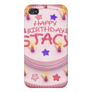 Stacy's Birthday Cake iPhone 4 Cover