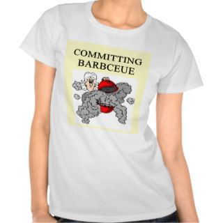 committing barbecue joke t shirt
