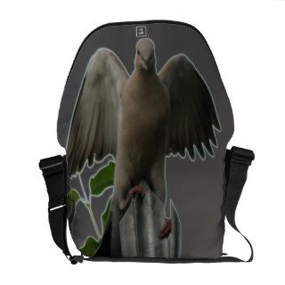 Fallen Angel Dove Messenger Bag