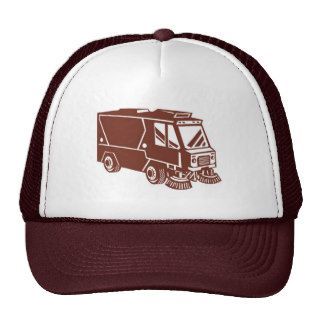 street sweeper cleaner truck mesh hat