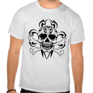 Tribal Tattoo Skull Shirt