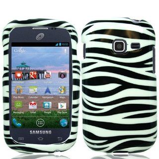 3 in 1 Bundle For Samsung Galaxy Centura   Hard Case Snap on Cover (Zebra Skin)+ICE CLEAR(TM) Screen Protector Shield(Ultra Clear)+Touch Screen Stylus Cell Phones & Accessories