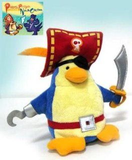 Pirate Penguin Designer Plush Toy Figure Toys & Games