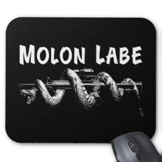 Molon Labe Mouse Pad