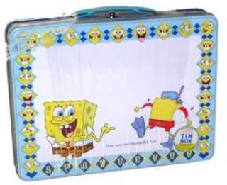 Spongebob Square Pants Large Activity Tin Box Clothing