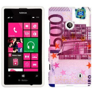 Nokia Lumia 521 500 EURO Banknote Phone Case Cover Cell Phones & Accessories