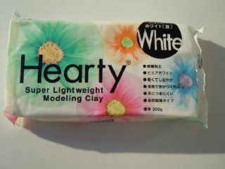 Japanese Hearty White 200g Super Light Weight Modeling Clay Toys & Games