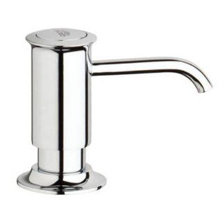 Grohe 40537EN0 Authentic Soap Dispenser Top Fill with 15 Ounce Capacity, Brushed Nickel