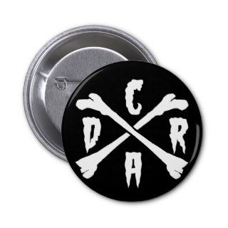 Deathrock Crossbones CA California Buttons