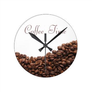 Coffee Time Wall Clock