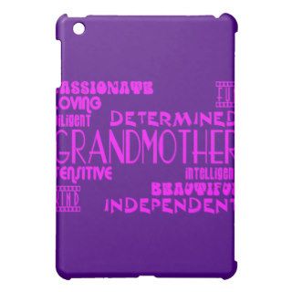 Modern Feminine Chic Stylish Grandmas Grandmothers iPad Mini Covers