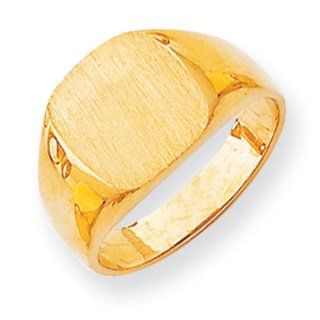 14k Men's Signet Ring 10' Jewelry