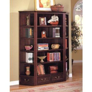 3pcs Louis Philipe Style Cappuccino Finish Storage & Display Bookcase Set   Coaster Cappuccino Bookcase