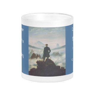 The wanderer above the sea of fog coffee mugs