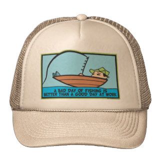Funny Fishing Mesh Hats