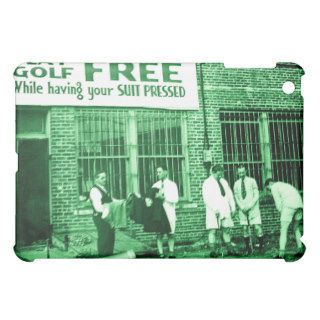 Play Golf Free (While Having Your Suit Pressed) iPad Mini Cover