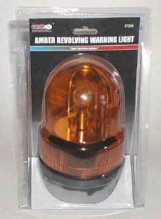 Amber/Yellow Revolving Rotating Warning Caution Light   12 Volt  Automotive Electronic Security Products 