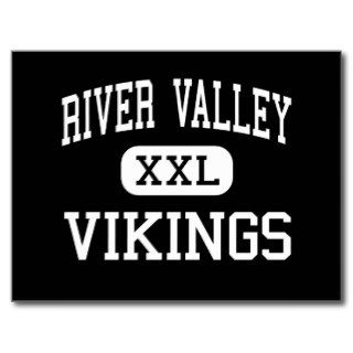 River Valley   Vikings   High School   Marion Ohio Post Card