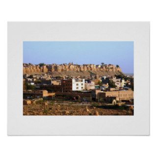 Jaisalmer India Cityscape   Poster