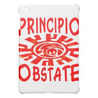 Principio Obstate Latin Resist The Beginng iPad Mini Case